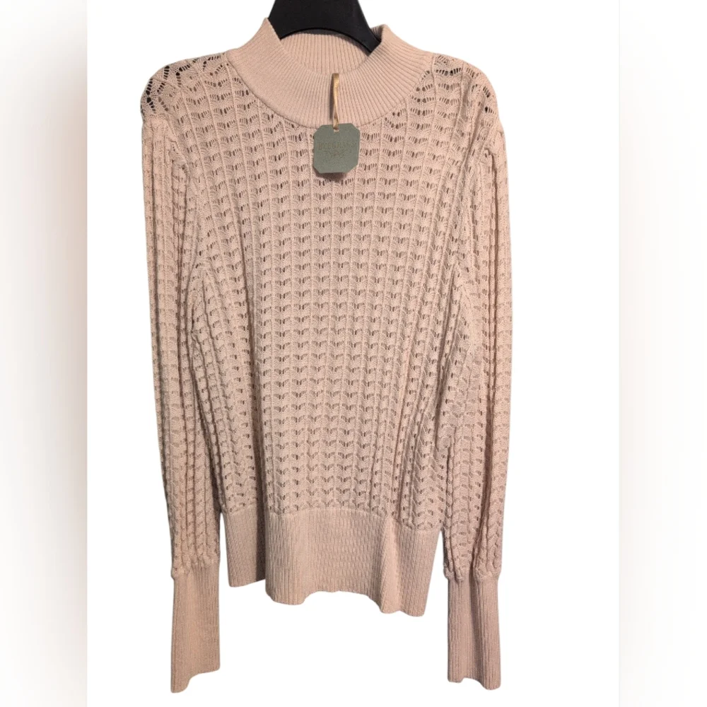 Nwt Chic Ryegrass Knit Sweater Xlong Sleeves Career Club Top Dress Casual XL - Picture 1 of 10